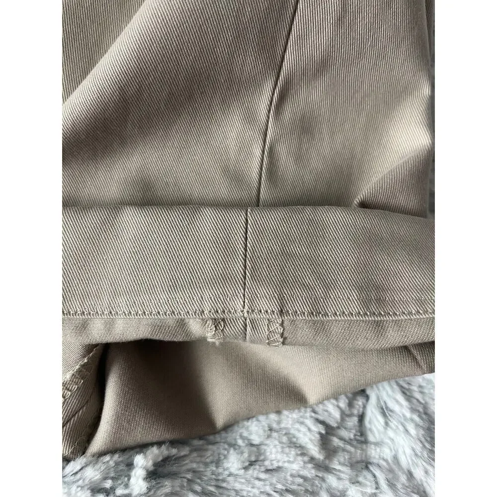 Brooks Brothers Advantage Chino Clark Men's W37 Hemmed 27